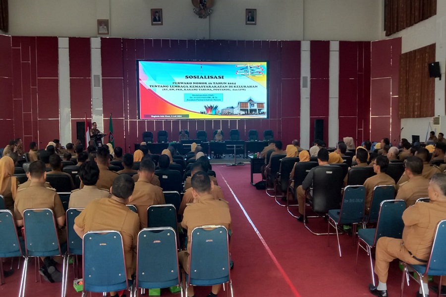 Maksimalkan Fungsi Lkk, Pemko Padang Lakukan Sosialisasi Perwako No. 16 Tahun 2024